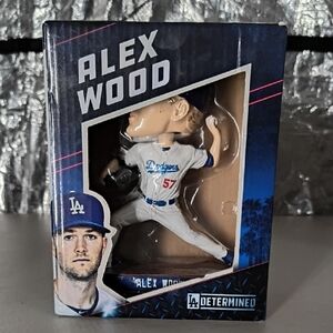 Alex Wood Los Angeles Dodgers Bobblehead - White & Royal Blue